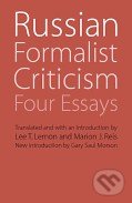 Russian Formalist Criticism (Four Essays)
