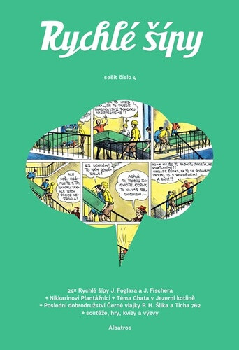 Rychlé šípy - sešit č.4 - Nikkarin, Jaroslav Foglar, Jan Smolík, Petr Hugo Šlik