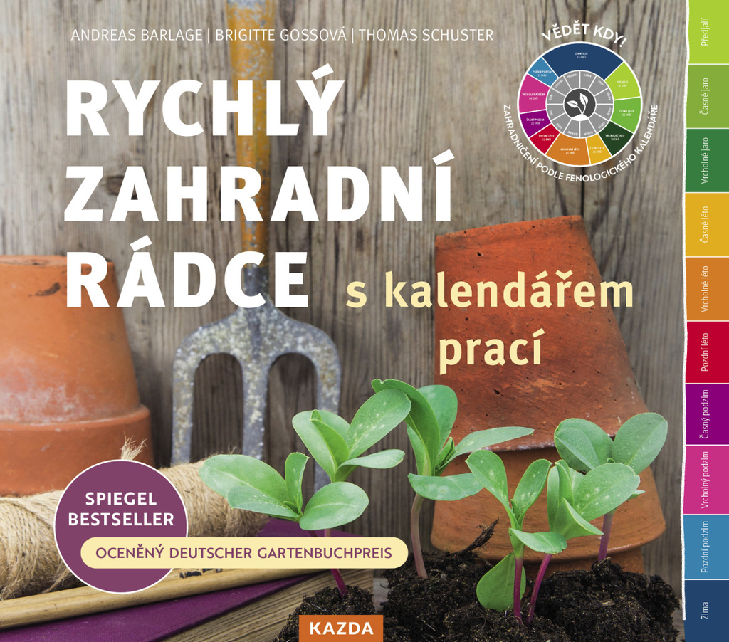 Rychlý zahradní rádce s kalendářem prací