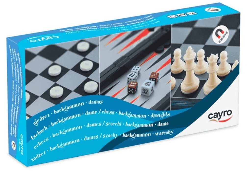 Šachy, Dáma a Vrhcáby magnetické