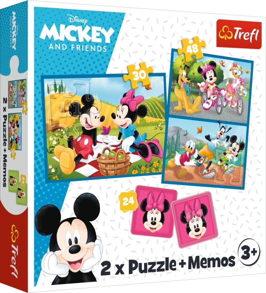 Sada 3v1 Mickey a přátelé