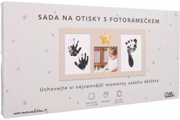 Sada rámečku s otiskem inkoust