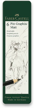 Sada tužek Faber-Castell Graphite matt