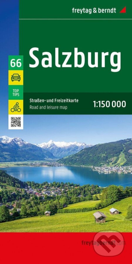 Salzburg 1:150 000 / automapa a rekreační mapa - kniha z kategorie Mapy Evropy