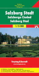 Salzburg 1: 7 500 1:15 000 (Mapa mesta)