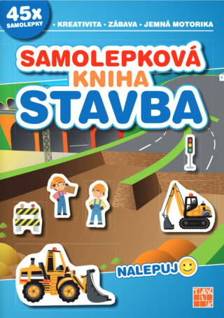 Samolepková kniha Stavba