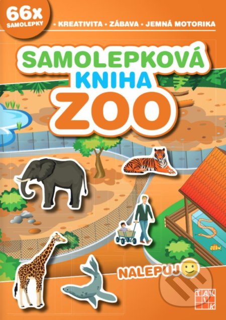 Samolepková kniha: ZOO