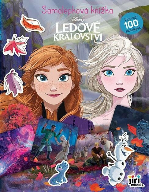 Samolepková knížka Ledové království