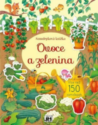 Samolepková knížka: Ovoce a zelenina - kniha z kategorie Omalovánky