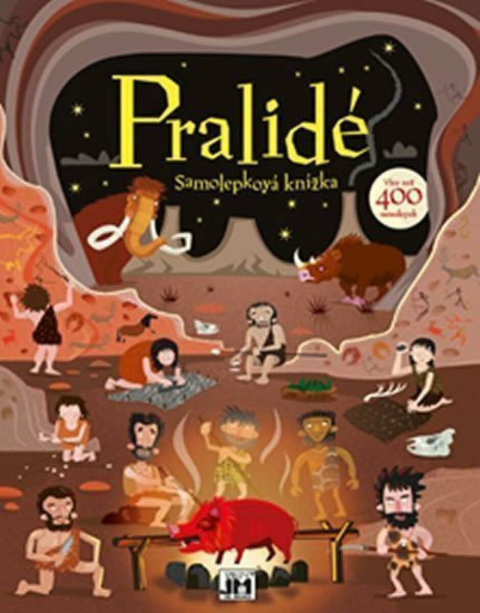 Samolepková knížka - Pralidé
