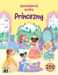 Samolepková knížka: Princezny - kniha z kategorie Omalovánky