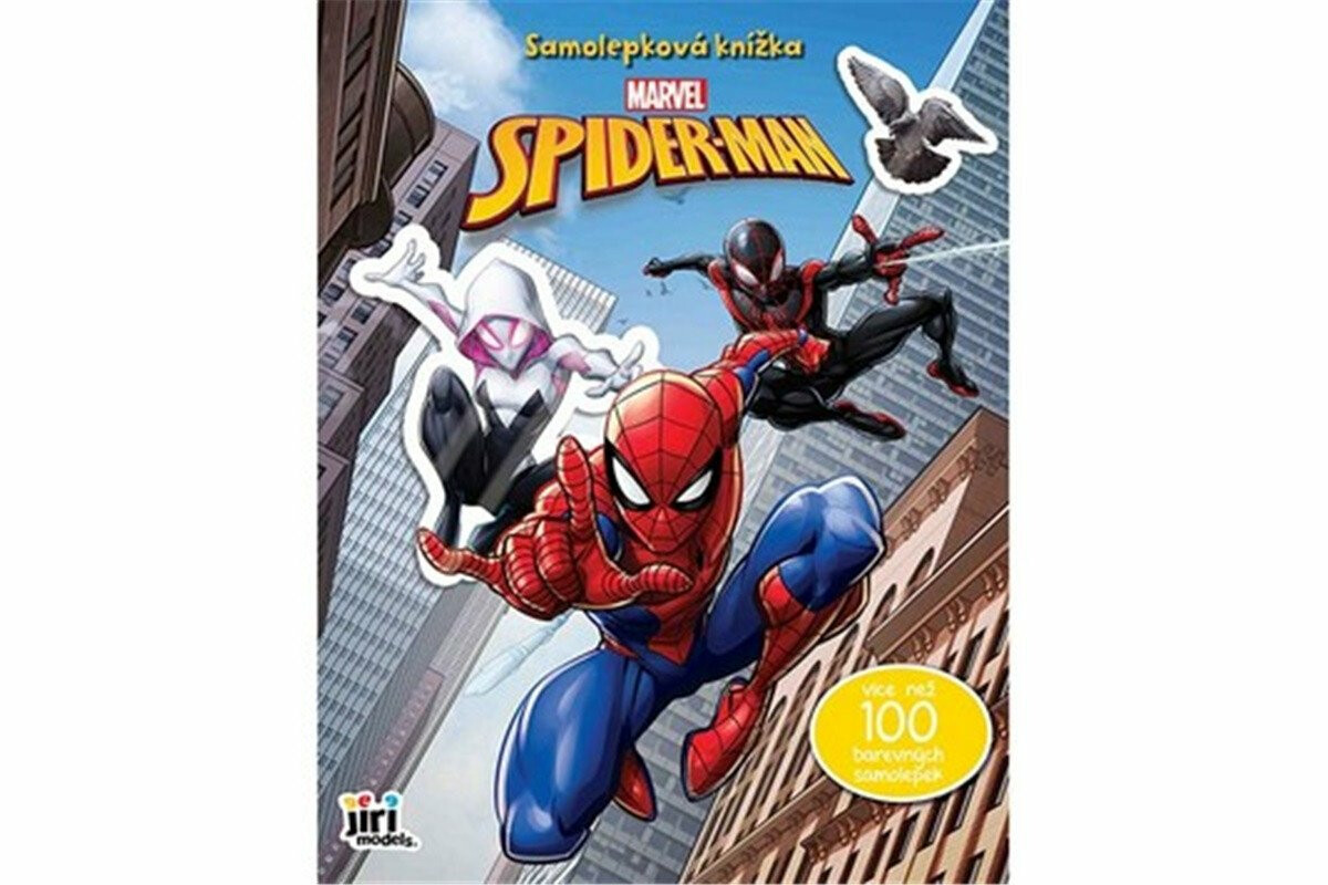 Samolepková knížka Spider-man