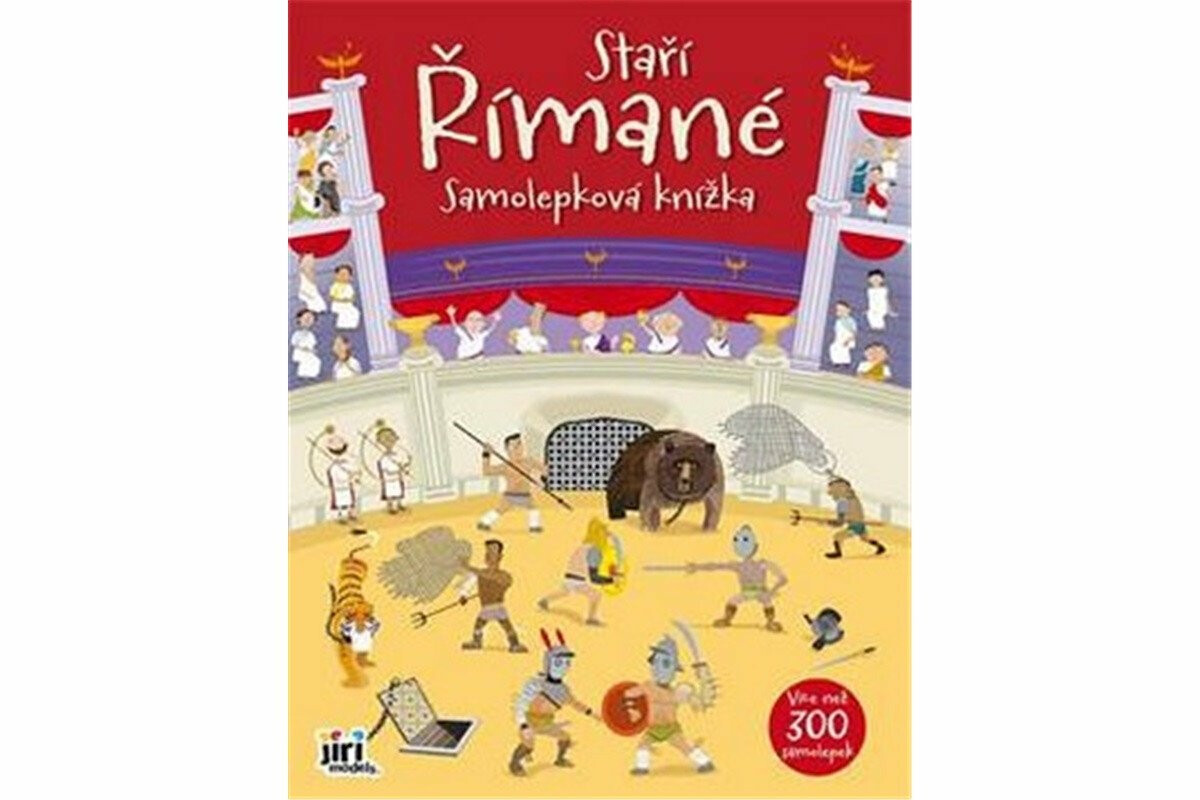 Samolepková knížka - Staří Římané