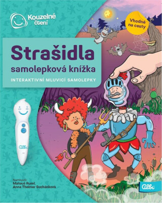 Samolepková knížka Strašidla - Kouzelné čtení Albi
