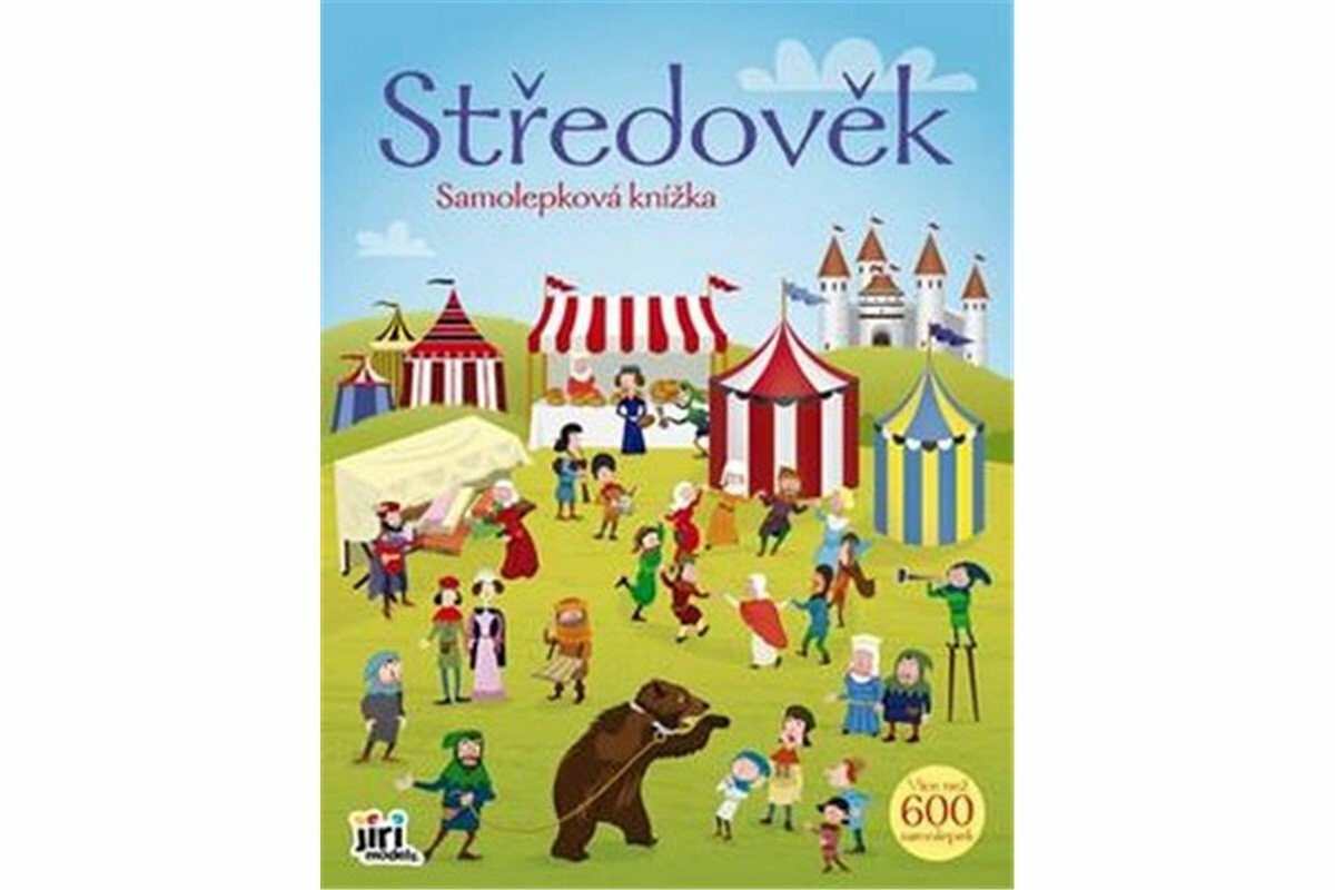 Samolepková knížka - Středověk - Paul Nicholls