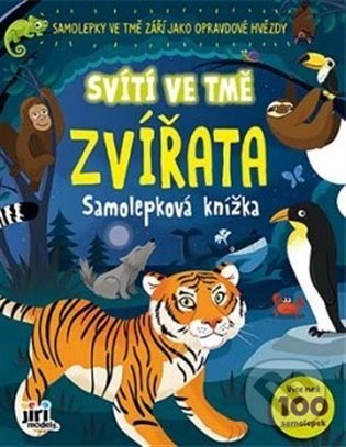 Samolepková knížka - Svítí ve tmě