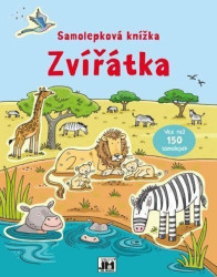 Samolepková knížka Zvířátka - kniha z kategorie Omalovánky