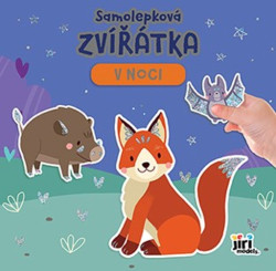 Samolepková zvířátka V noci - kniha z kategorie Samolepky