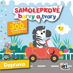 Samolepkové barvy a tvary: Doprava - kniha z kategorie Samolepky