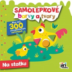 Samolepkové barvy a tvary: Na statku - kniha z kategorie Samolepky