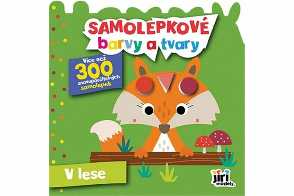 Samolepkové barvy a tvary pro nejmenší - V lese