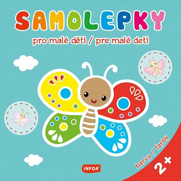 Samolepky pro malé děti/pre malé deti (barvy/farby) - kniha z kategorie Omalovánky, vystřihovánky, papír