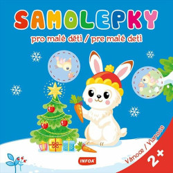 Samolepky pro malé děti/pre malé deti (Vánoce/Vianoce) - kniha z kategorie Omalovánky, vystřihovánky, papír