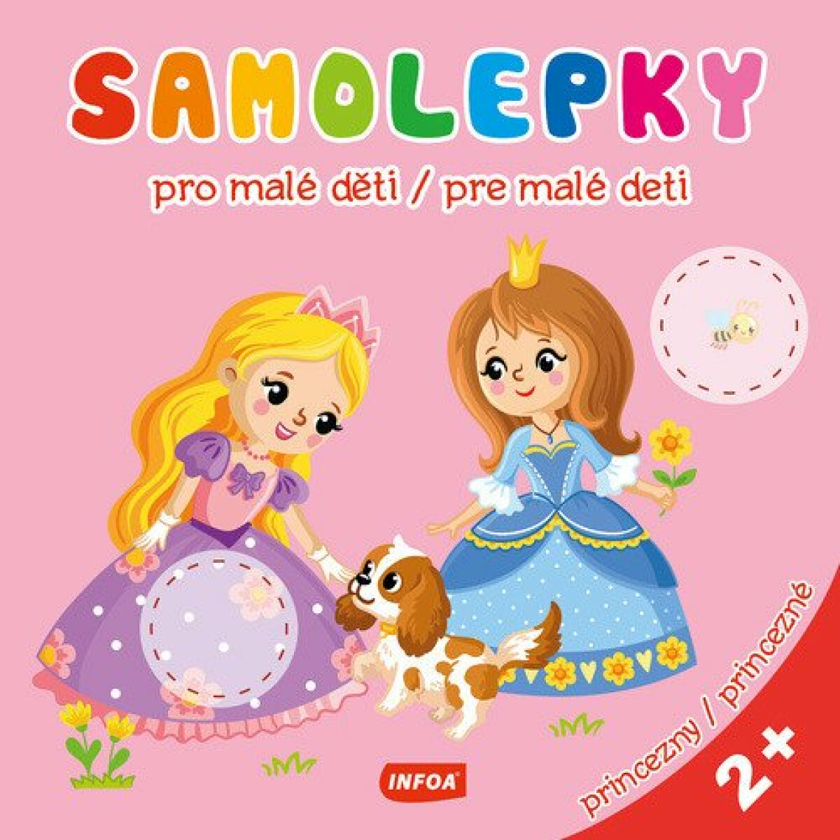 Samolepky pro malé děti - princezny