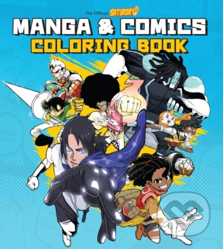 Saturday Am Manga & Comics Coloring Book