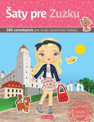 Šaty pre Zuzku: Kniha samoliepek