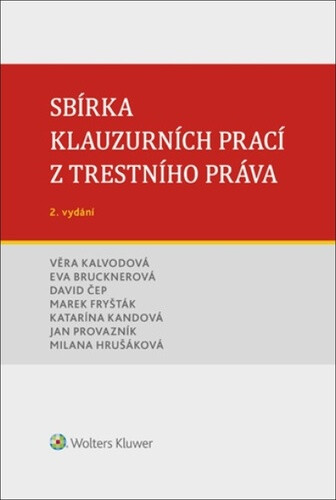Sbírka klauzurních prací z trestního práva - kniha z kategorie Odborné a naučné