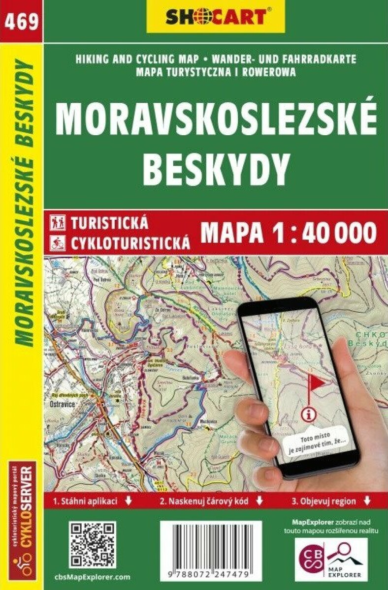SC 469 Moravskoslezské Beskydy 1:40 000