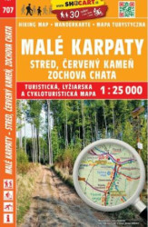Malé Karpaty, Stred, Červený Kameň 1:25 000 (Turistická mapa 707)