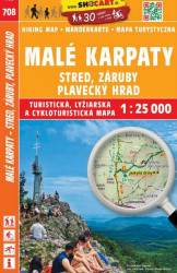 708 Malé Karpaty - Záruby, Plavecký hrad, 1:25.000