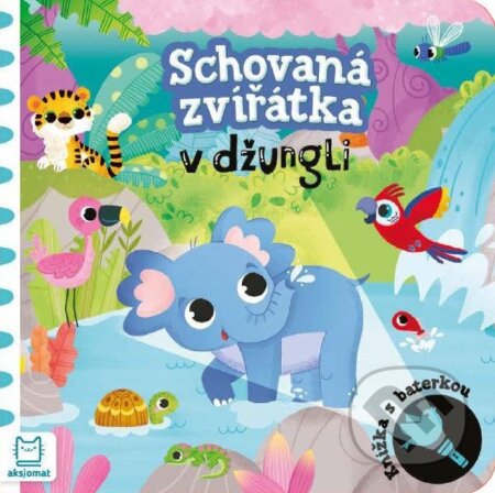 Schovaná zvířátka v džungli (Knížka s baterkou)