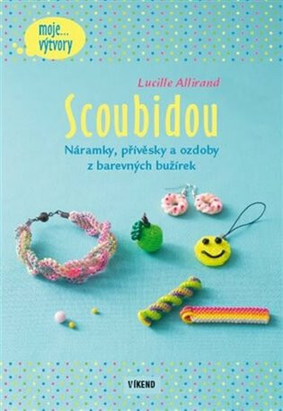 Scoubidou - Náramky, přívěsky a ozdoby z barevných bužírek