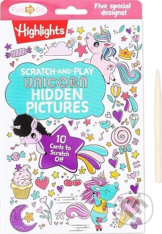 Scratch-And-Play Unicorn Hidden Pictures
