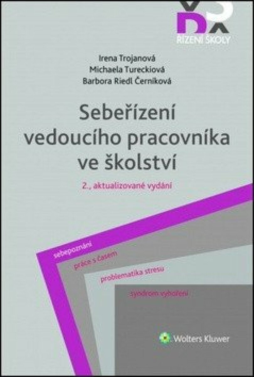 Sebeřízení vedoucího pracovníka ve školství - Michaela Tureckiová, Irena Trojanová
