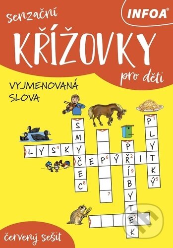 Senzační křížovky pro děti (červený sešit