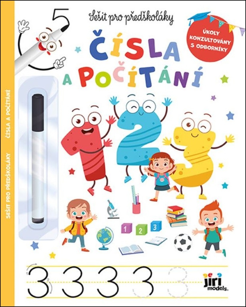 Sešit pro předškoláky Čísla a počítání