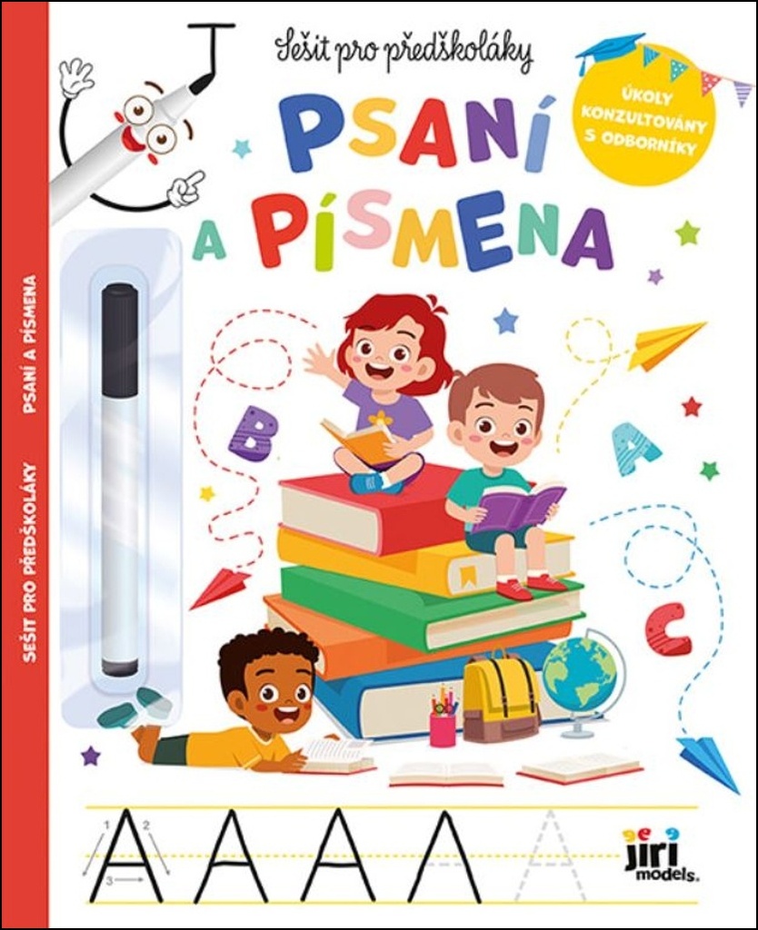 Sešit pro předškoláky Psaní a písmena