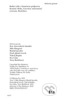 Šest slovenských básníků
