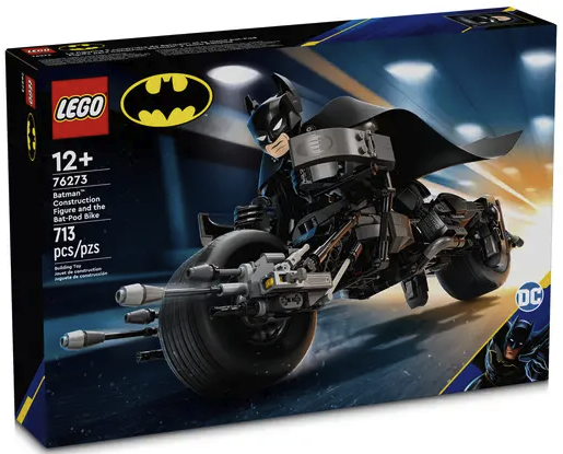 Sestavitelná figurka: Batman™ a motorka Bat-Pod