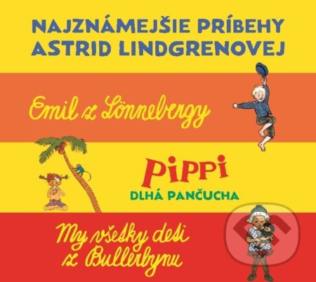 Set: Najznámejšie príbehy A. Lindgrenovej (9 CD)