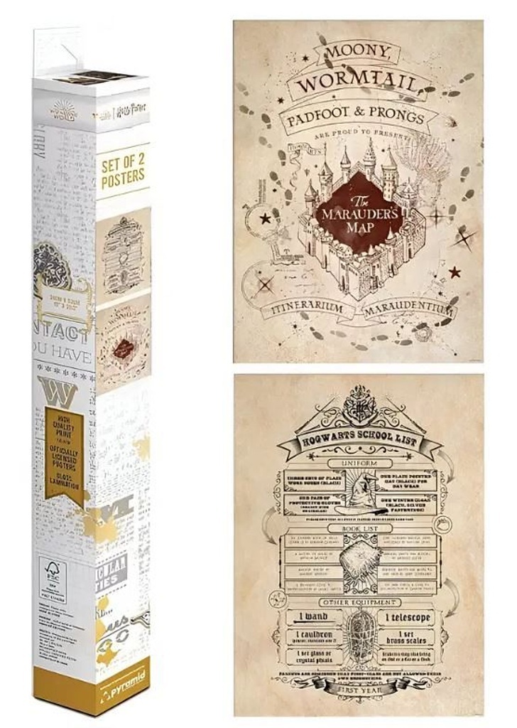 Set plakátů mini Harry Potter