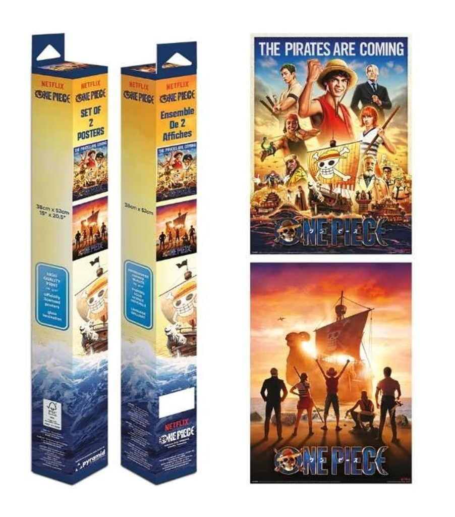 Set plakátů mini One Piece