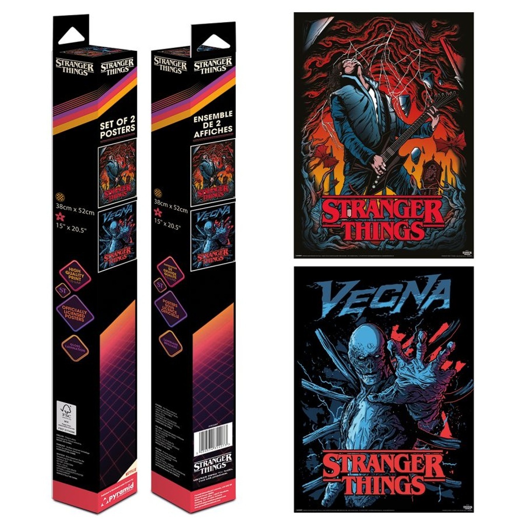 Set plakátů mini Stranger Things