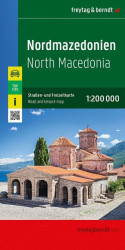 Severné Macedónsko 1: 200 000 (automapa + voľnočasová mapa)