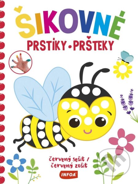 Šikovné prstíky - červený sešit / Šikovné pršteky