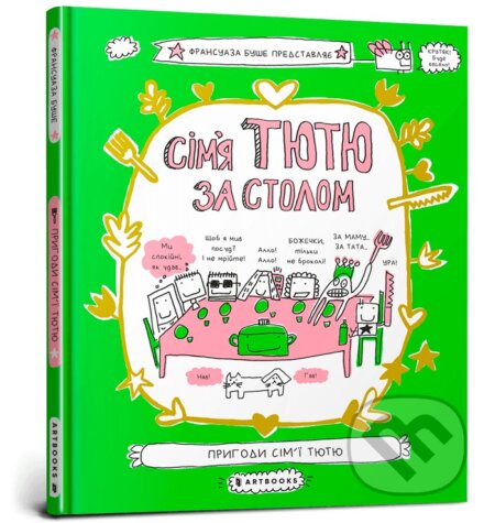 Simia Tiutiu za stolom